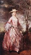 GAINSBOROUGH, Thomas Mary, Countess of Howe sd china oil painting artist